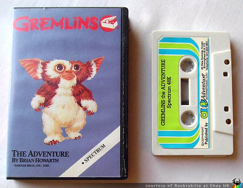 Gremlins The Adventure - Cassette MSX 48K - Vintage 1984 - Activision